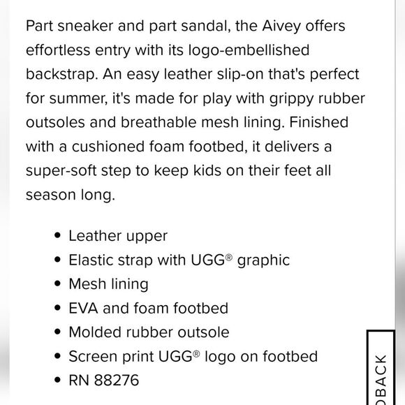 Ugg Aivey Slingback Sneaker Sandal - Picture 4 of 7